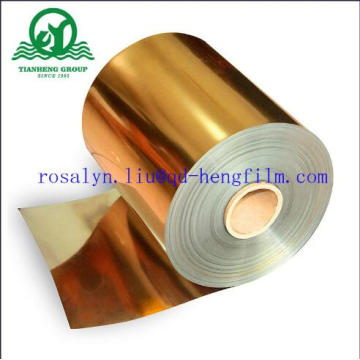 Metallized PVC Film with Gold and Silver for Buscuit Tray